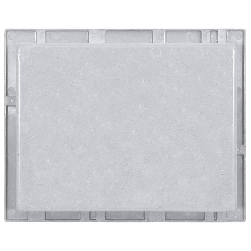 Shower Niche Matt Grey 41x51x10 cm