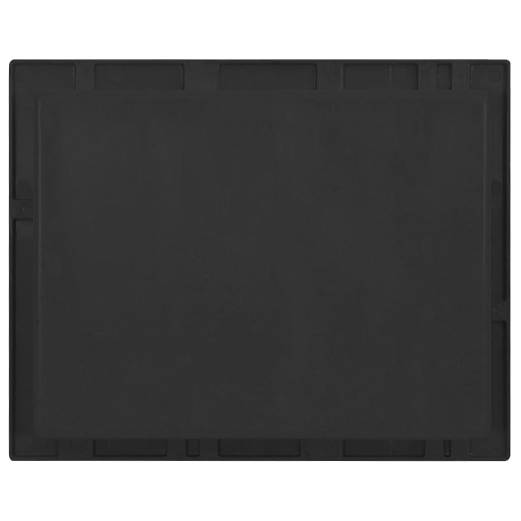 Shower Niche Matt Black 41x51x10 cm