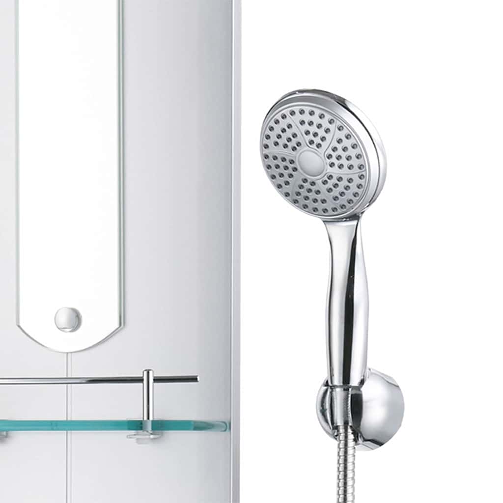 151421 vidaXL Shower Panel Unit 25x43x110 cm Silver