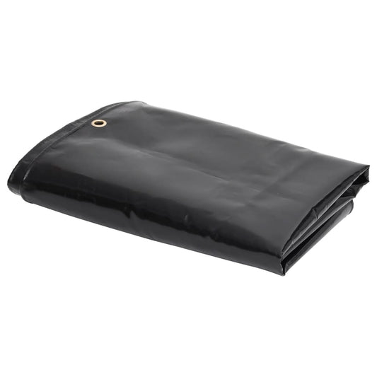 vidaXL Tarpaulin 650 g/m² 3x3 m Black