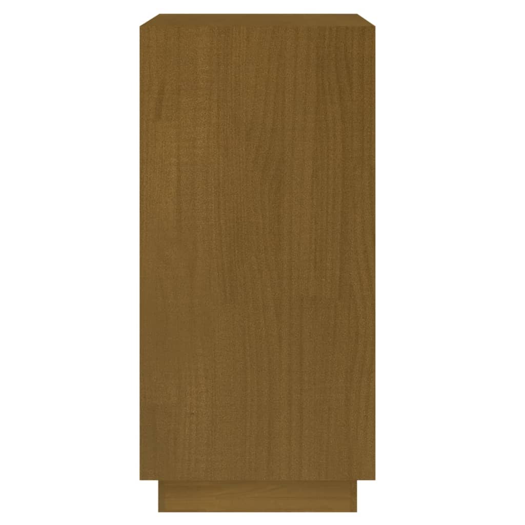 Book Cabine Honey Brown 40x35x71 cm Solid Pinewood