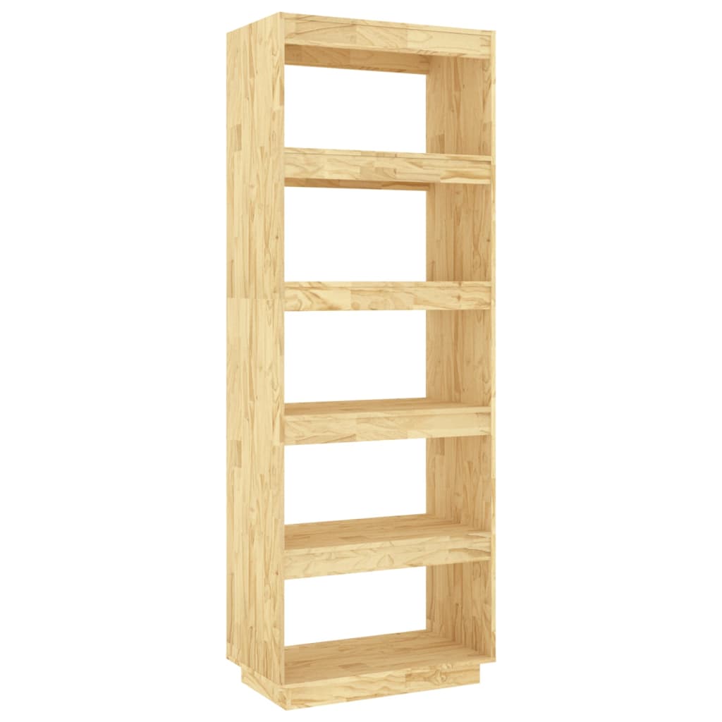 vidaXL Book Cabinet/Room Divider 60x35x167 cm Solid Pinewood