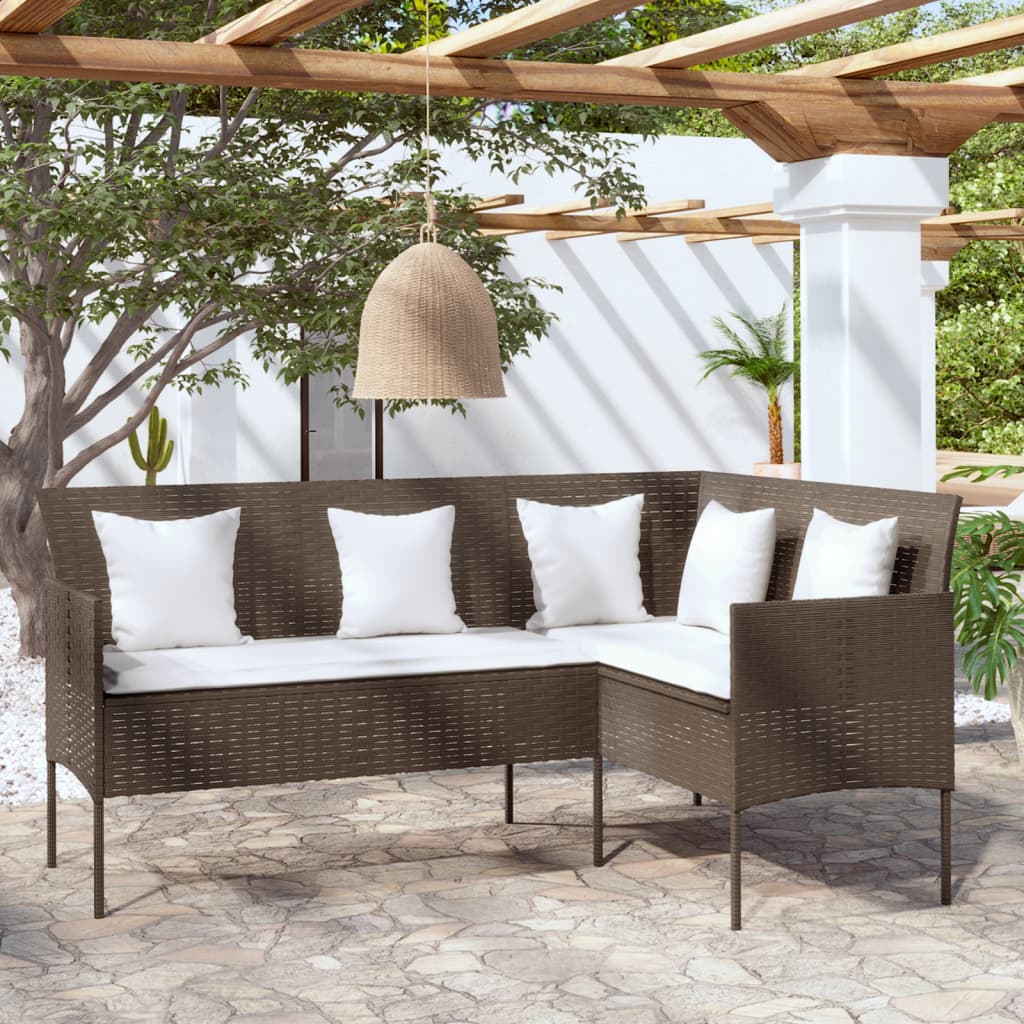 Couch Sofa | Brown and Cream White