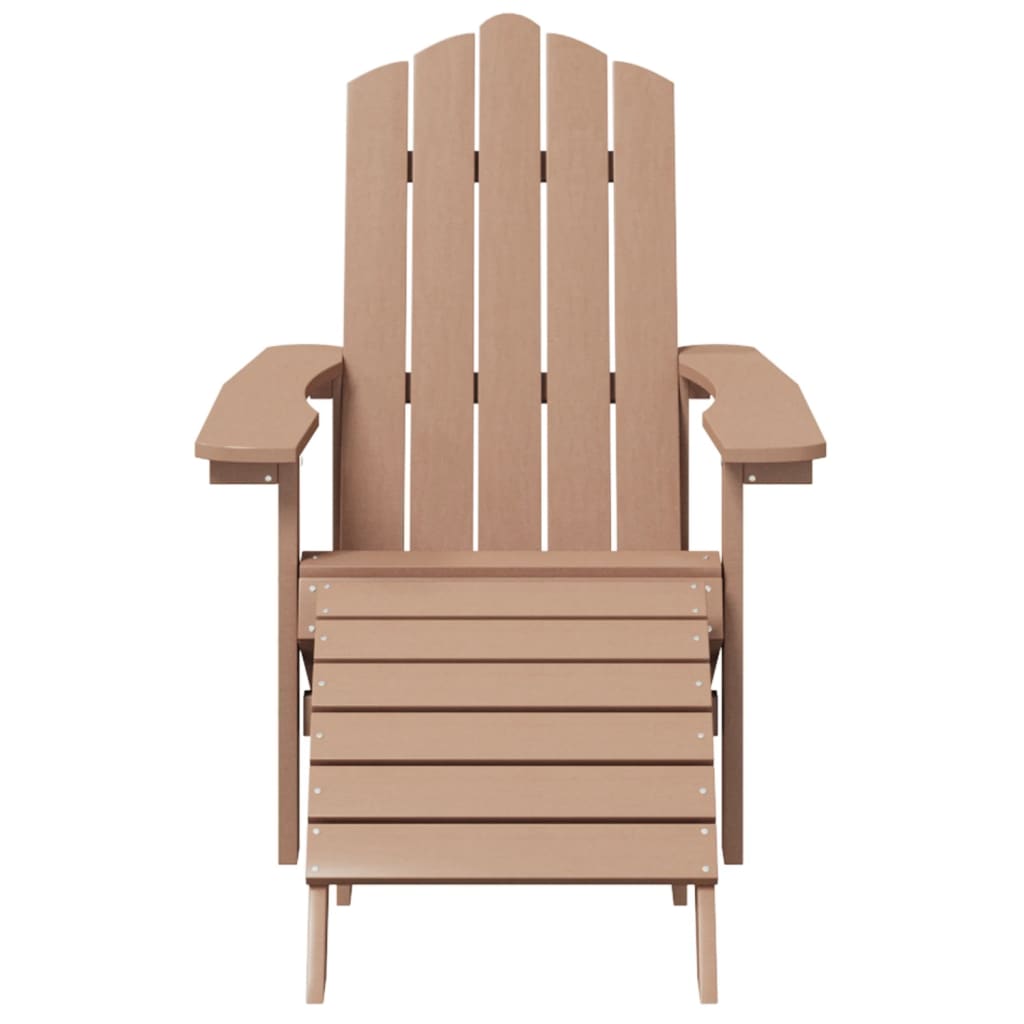 Garden Chair | Brown | HDPE (High Density Polyethylene) | Standard