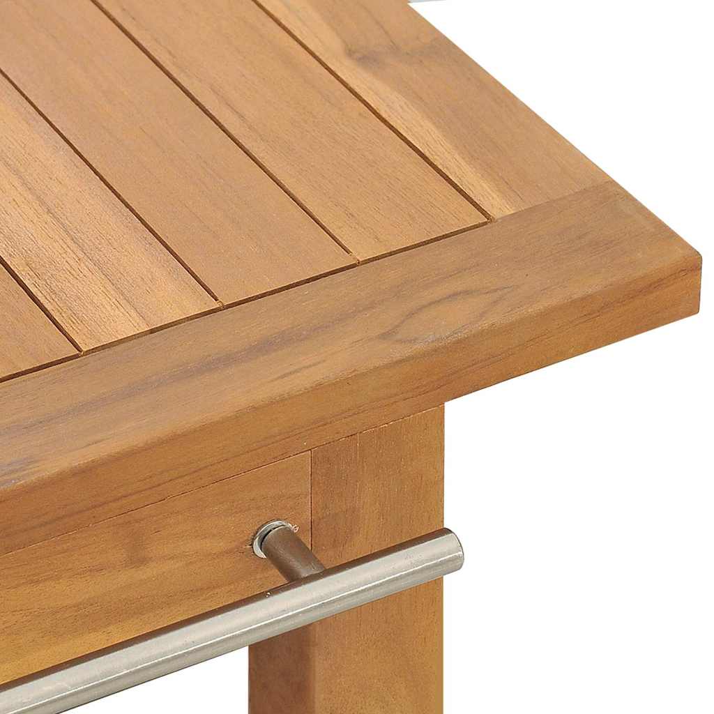 318482 vidaXL Bathroom Vanity Cabinet Solid Wood Teak 132x45x75 cm
