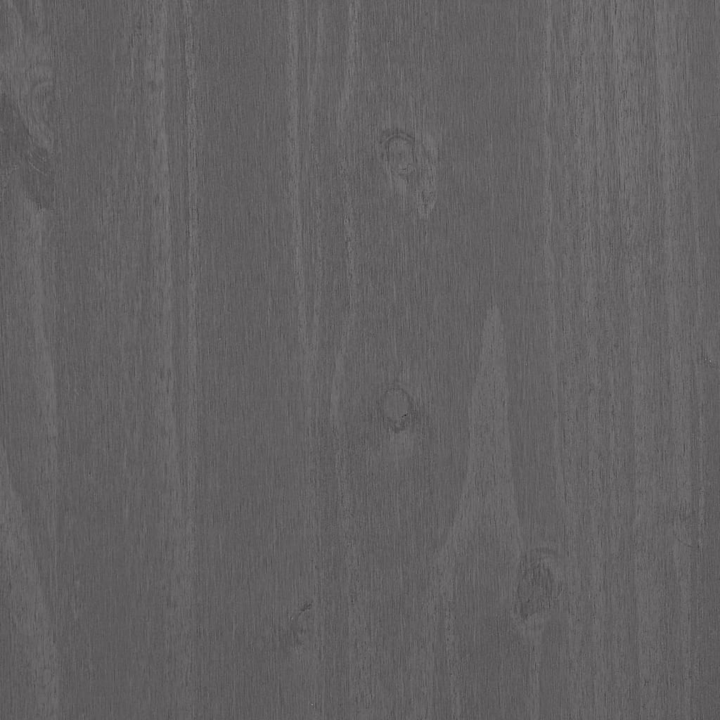 Bedside Cabinets HAMAR 2 pcs Light Grey 40x35x44.5cm Solid Wood