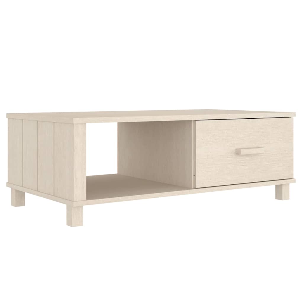 Coffee Table "HAMAR" Honey Brown 100x55x35 cm Solid Wood Pine