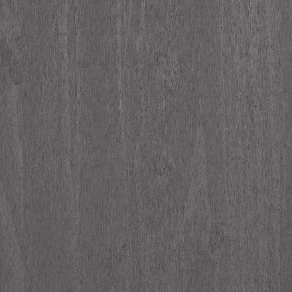 Coffee Table "HAMAR" Light Grey 100x55x35 cm Solid Wood Pine
