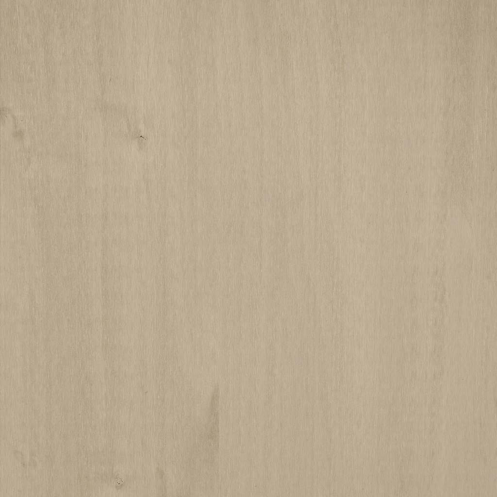 TV Cabinet "HAMAR" Honey Brown 158x40x40 cm Solid Wood Pine