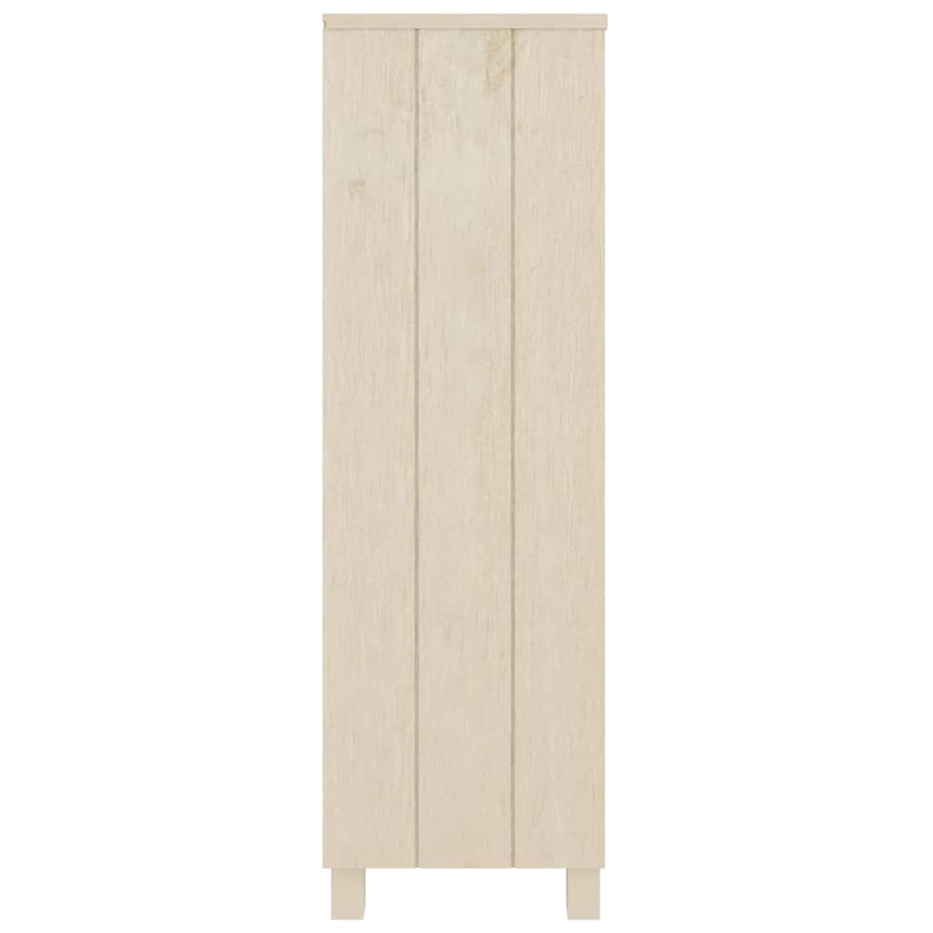 Book Cabinet "HAMAR" Honey Brown 85x35x112 cm Solid Wood Pine