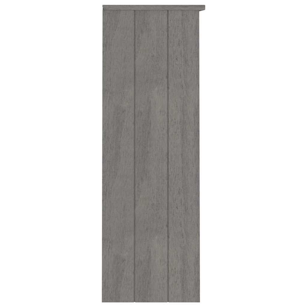 Top for Highboard HAMAR Light Grey 85x35x100cm Solid Wood Pine
