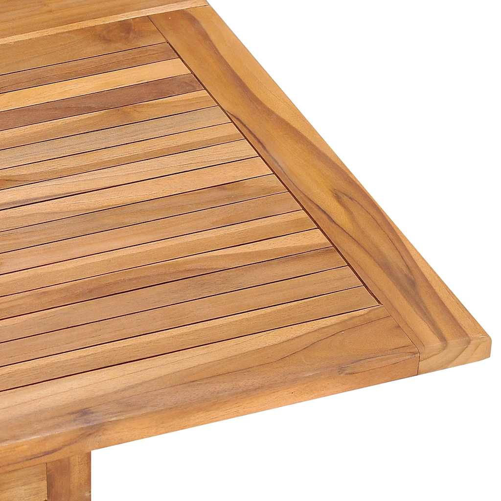 Outdoor Dining Set | Natural Teak | Solid Teak wood | Medium | Foldable