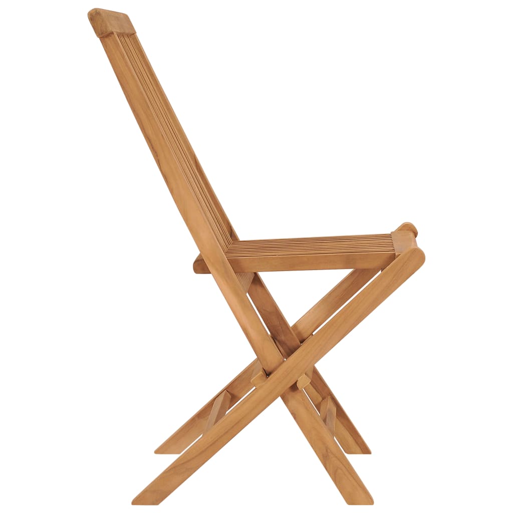 Garden Chair | Set of 6 | Teak | Solid Teak Wood | Standard | Foldable