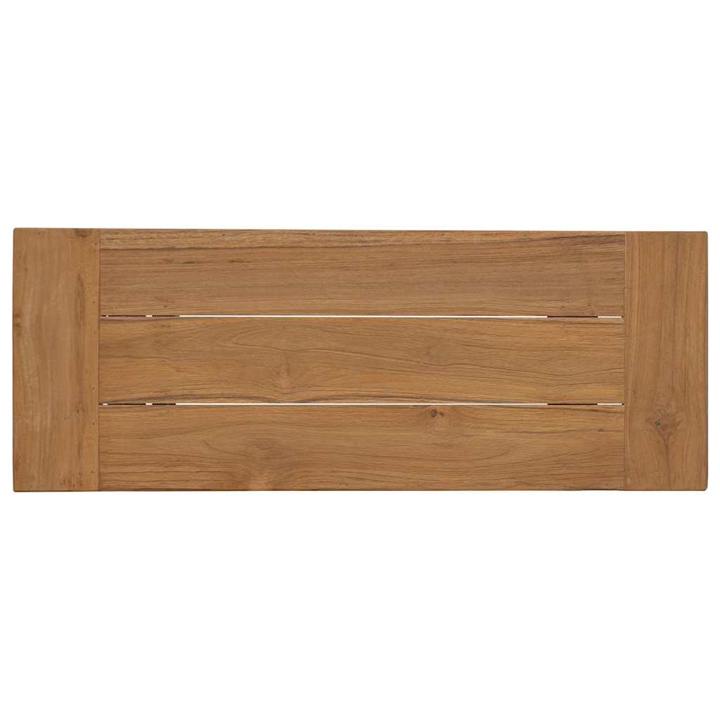 340743 vidaXL Bench 110 cm Solid Wood Teak