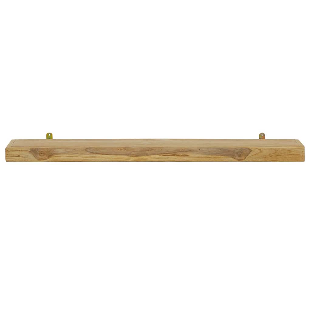 Wall Shelves 2 pcs 90x15x4 cm Solid Wood Teak
