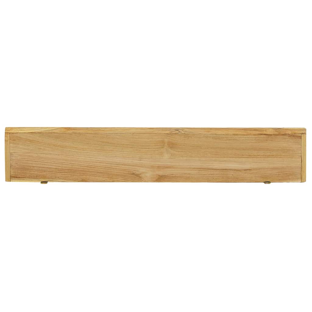 Wall Shelves 2 pcs 90x15x4 cm Solid Wood Teak