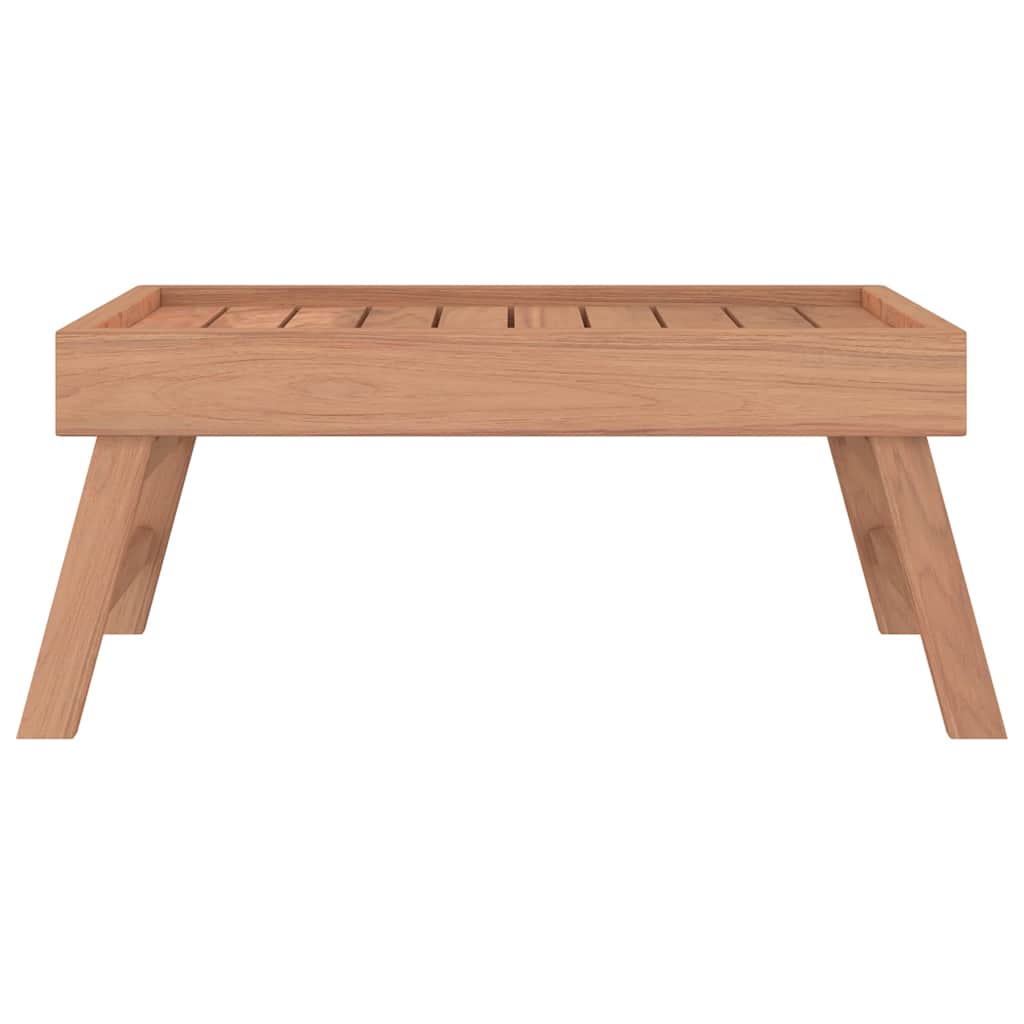340762 vidaXL Folding Tray 55x35x25 cm Solid Wood Teak