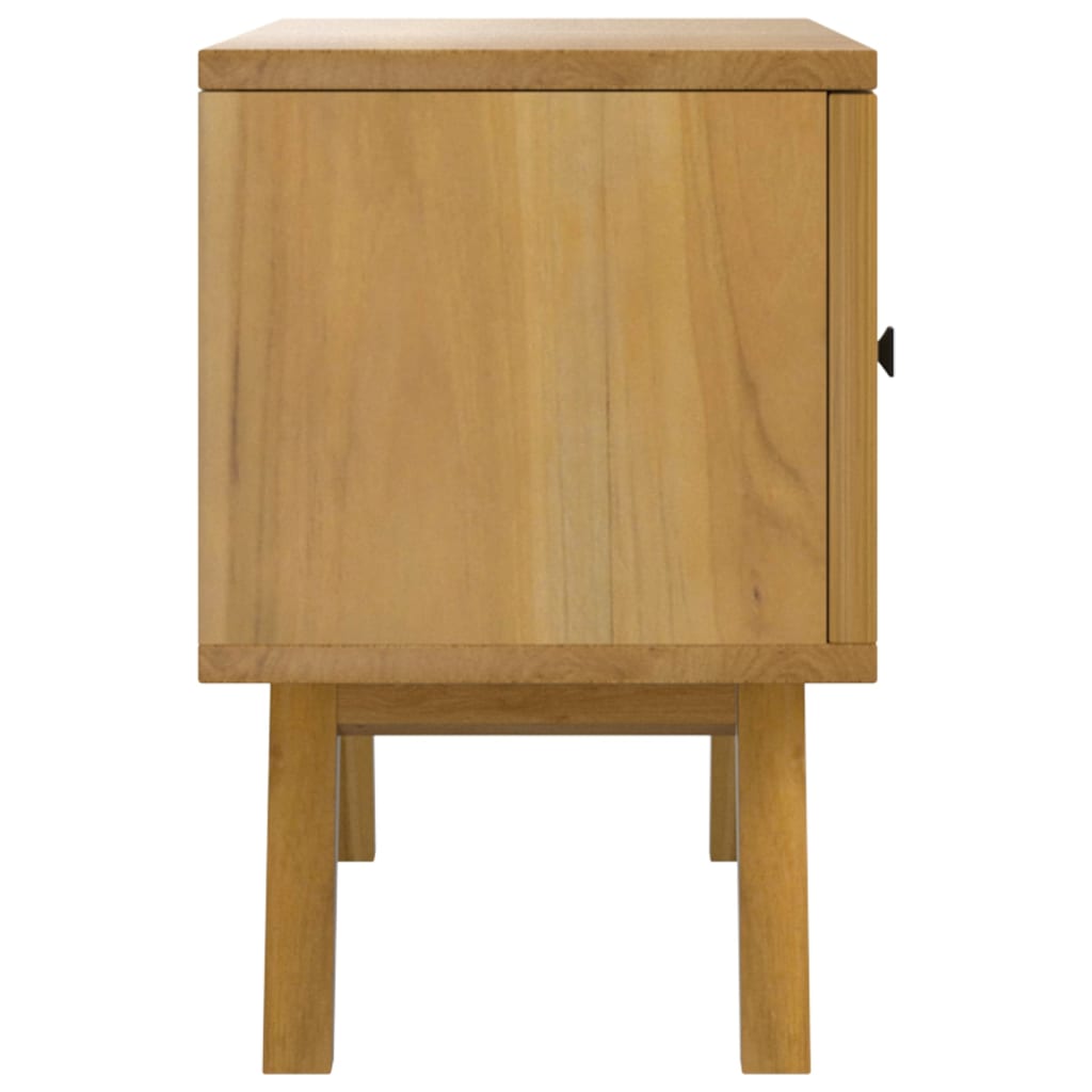 TV Cabinet 110x30x50 cm Solid Wood Teak