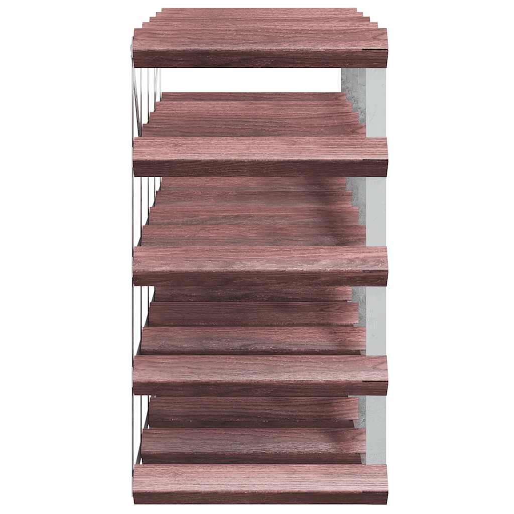 Wine Rack for 20 Bottles Brown Solid Wood Pine
