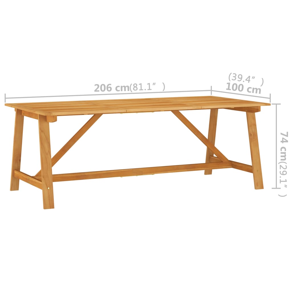 Garden Dining Set | Black