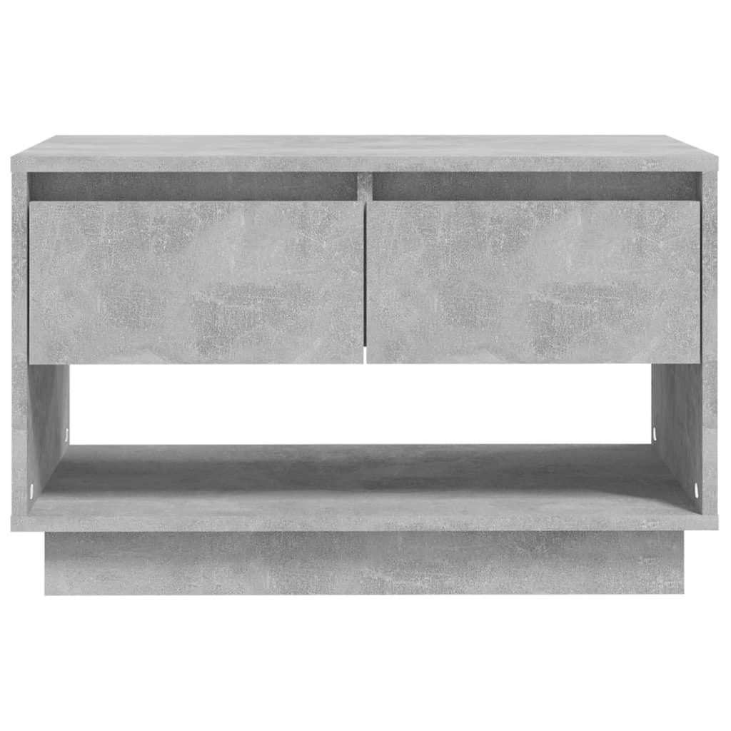 vidaXL TV Cabinet Concrete Grey 70x41x44 cm Engineered Wood