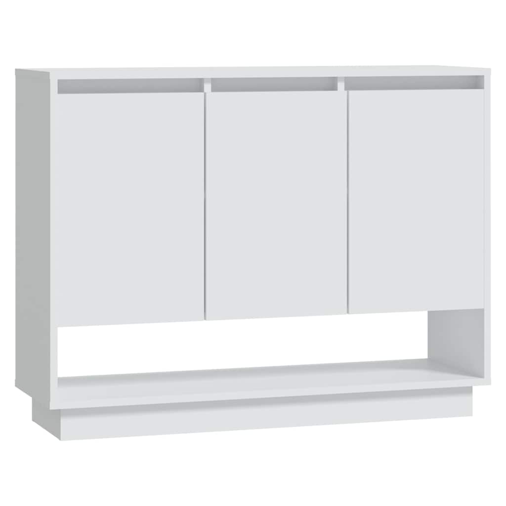 809530 vidaXL Sideboard White 97x31x75 cm Engineered Wood