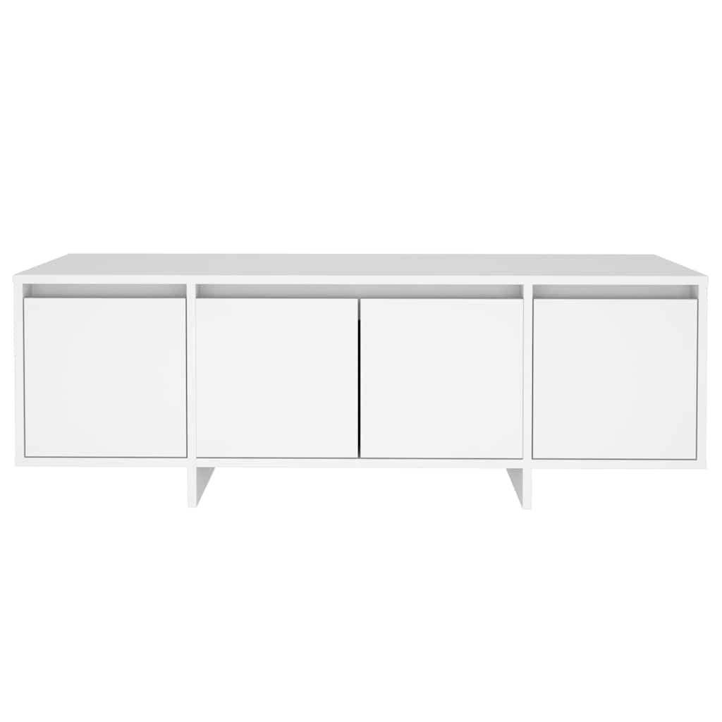 809575 vidaXL TV Cabinet White 120x30x40,5 cm Engineered Wood