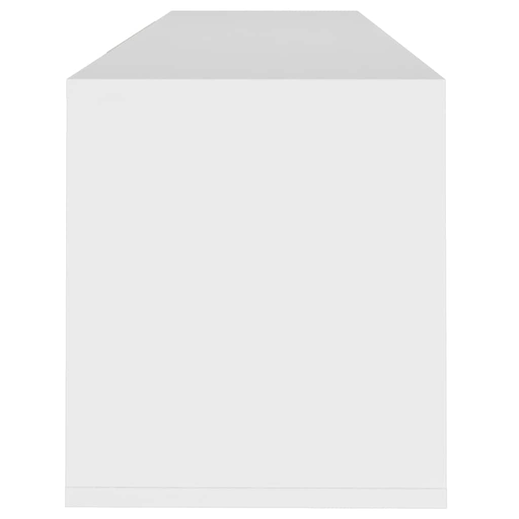 809575 vidaXL TV Cabinet White 120x30x40,5 cm Engineered Wood