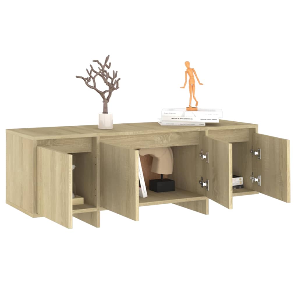 TV Cabinet Sonoma Oak 120x30x40,5 cm Engineered Wood