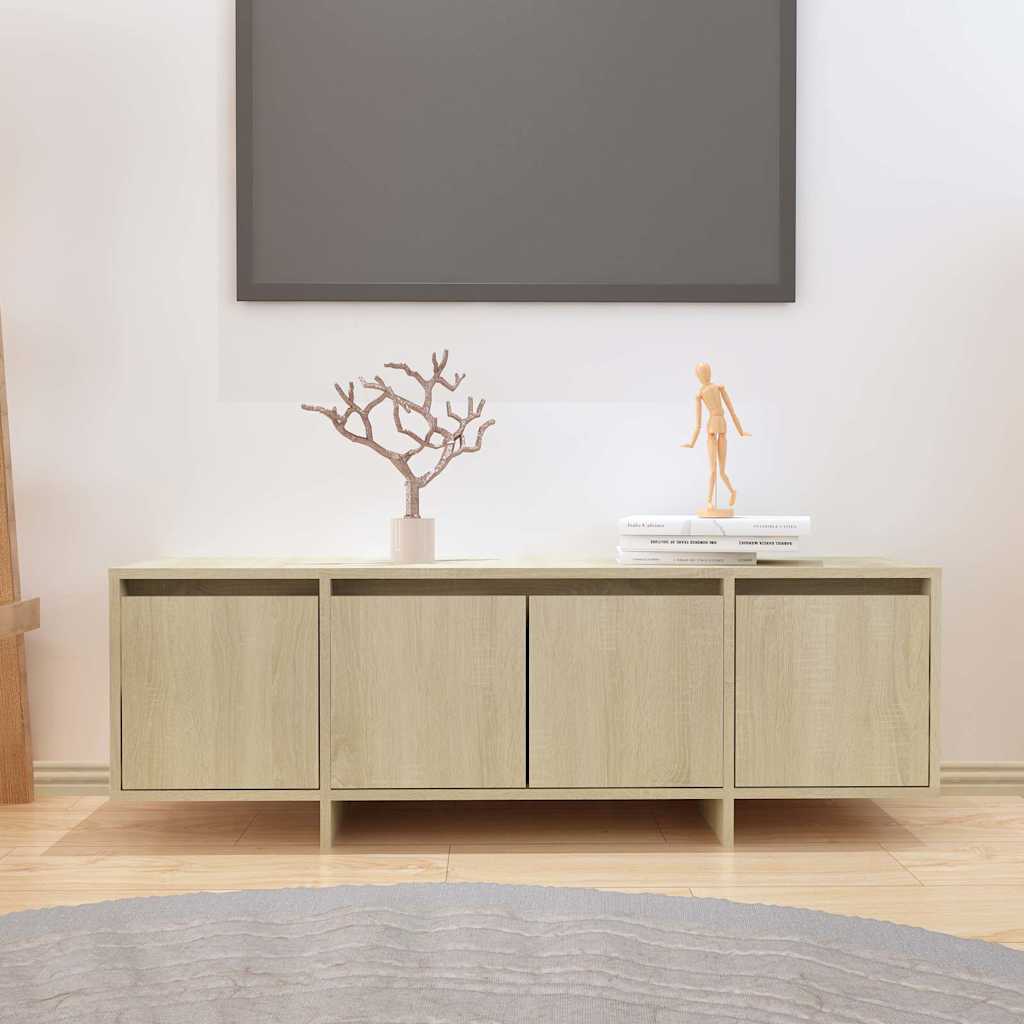 TV Cabinet Sonoma Oak 120x30x40,5 cm Engineered Wood
