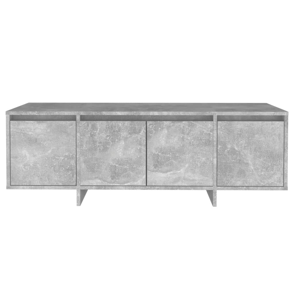 vidaXL TV Cabinet Concrete Grey 120x30x40.5 cm Engineered Wood