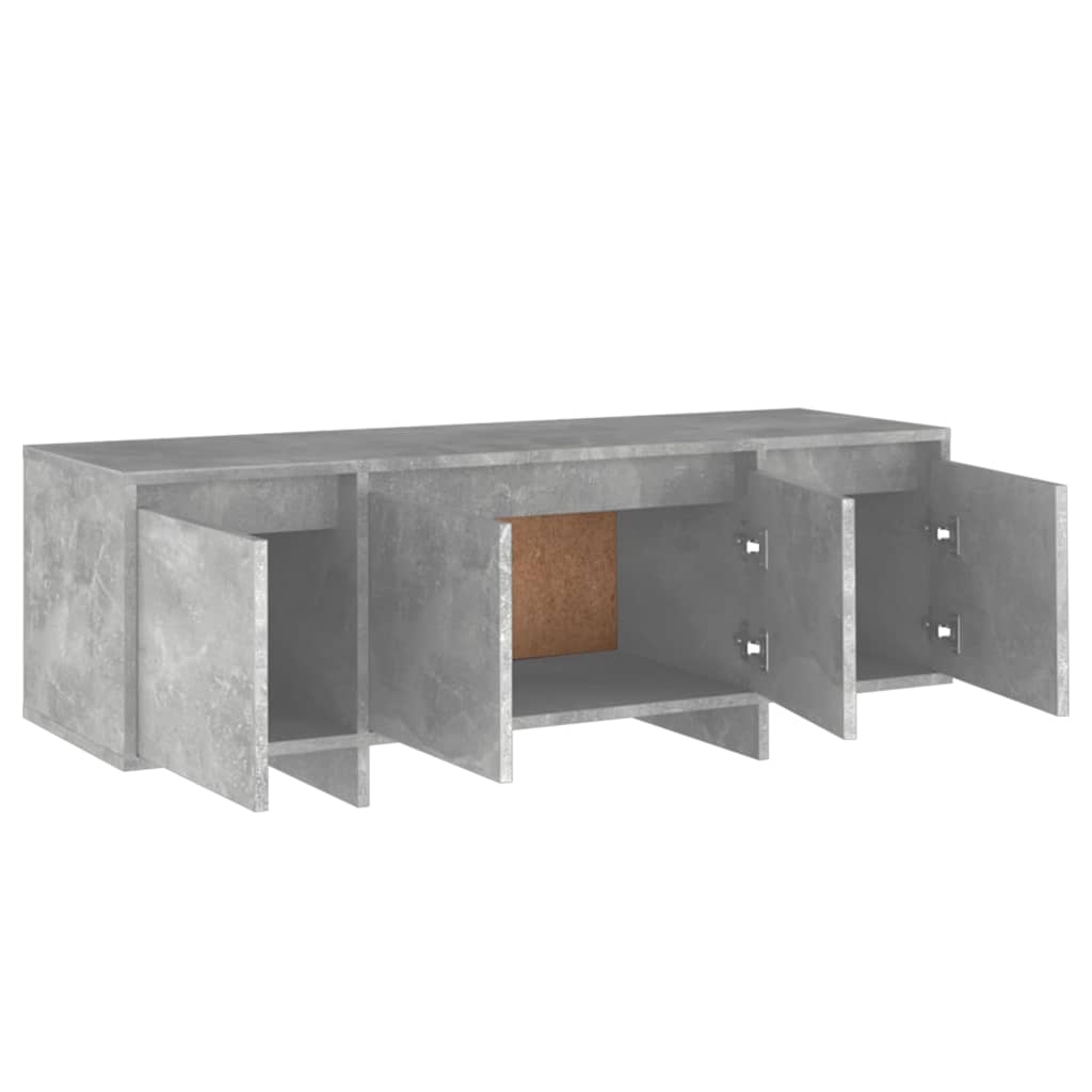 TV Cabinet Concrete Grey 120x30x40,5 cm Engineered Wood