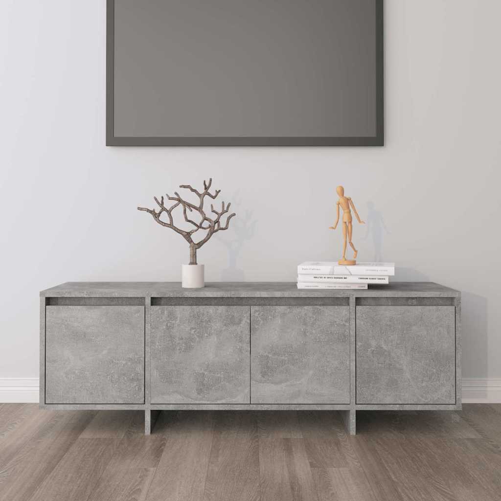 TV Cabinet Concrete Grey 120x30x40,5 cm Engineered Wood
