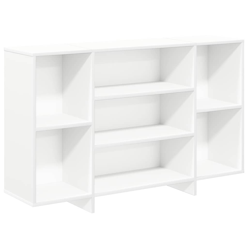 809620 vidaXL Sideboard White 120x30x75 cm Engineered Wood