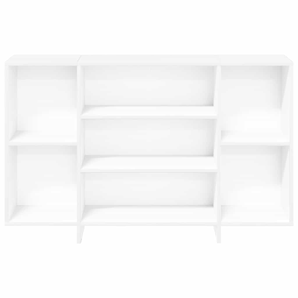 809620 vidaXL Sideboard White 120x30x75 cm Engineered Wood