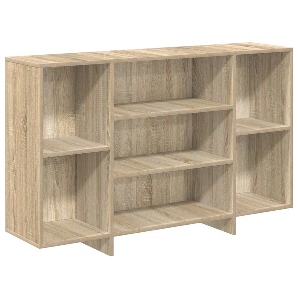 809623 vidaXL Sideboard Sonoma Oak 120x30x75 cm Engineered Wood