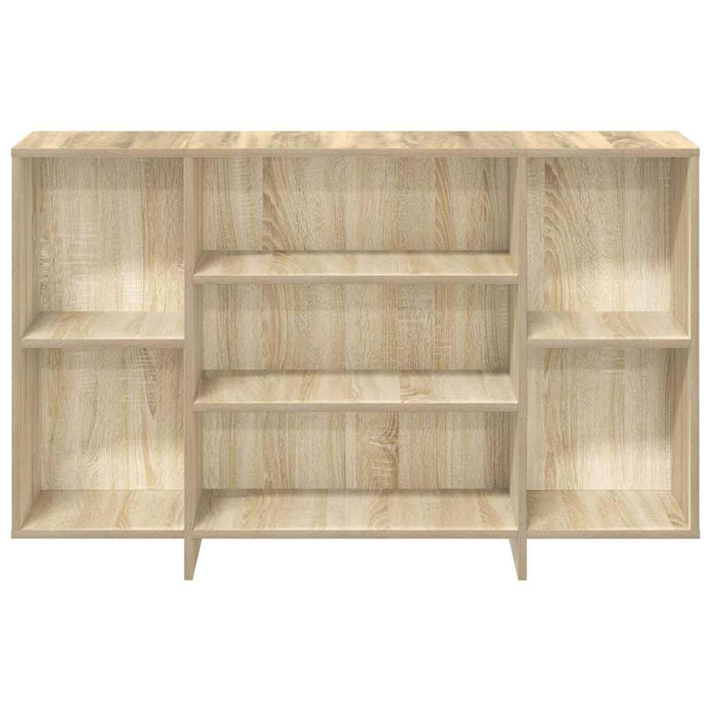 809623 vidaXL Sideboard Sonoma Oak 120x30x75 cm Engineered Wood
