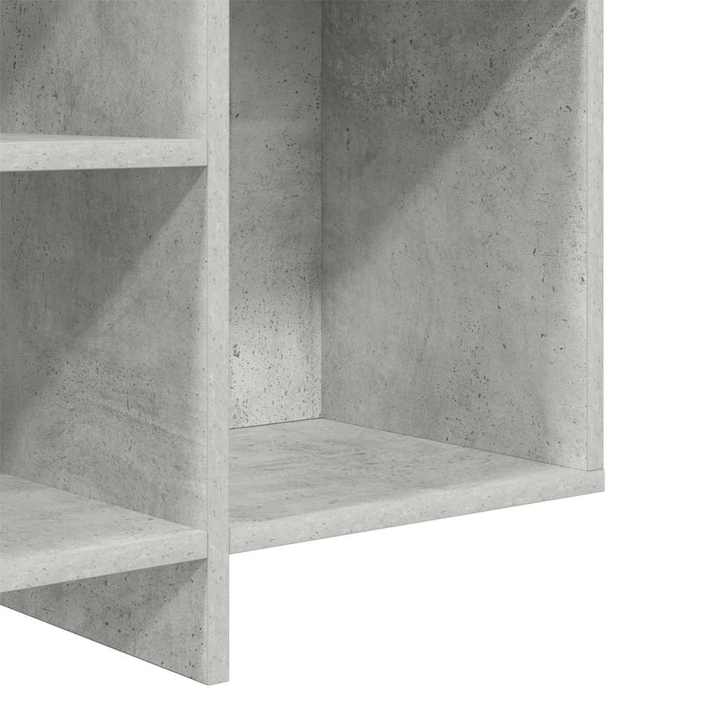 809624 vidaXL Sideboard Concrete Grey 120x30x75 cm Engineered Wood
