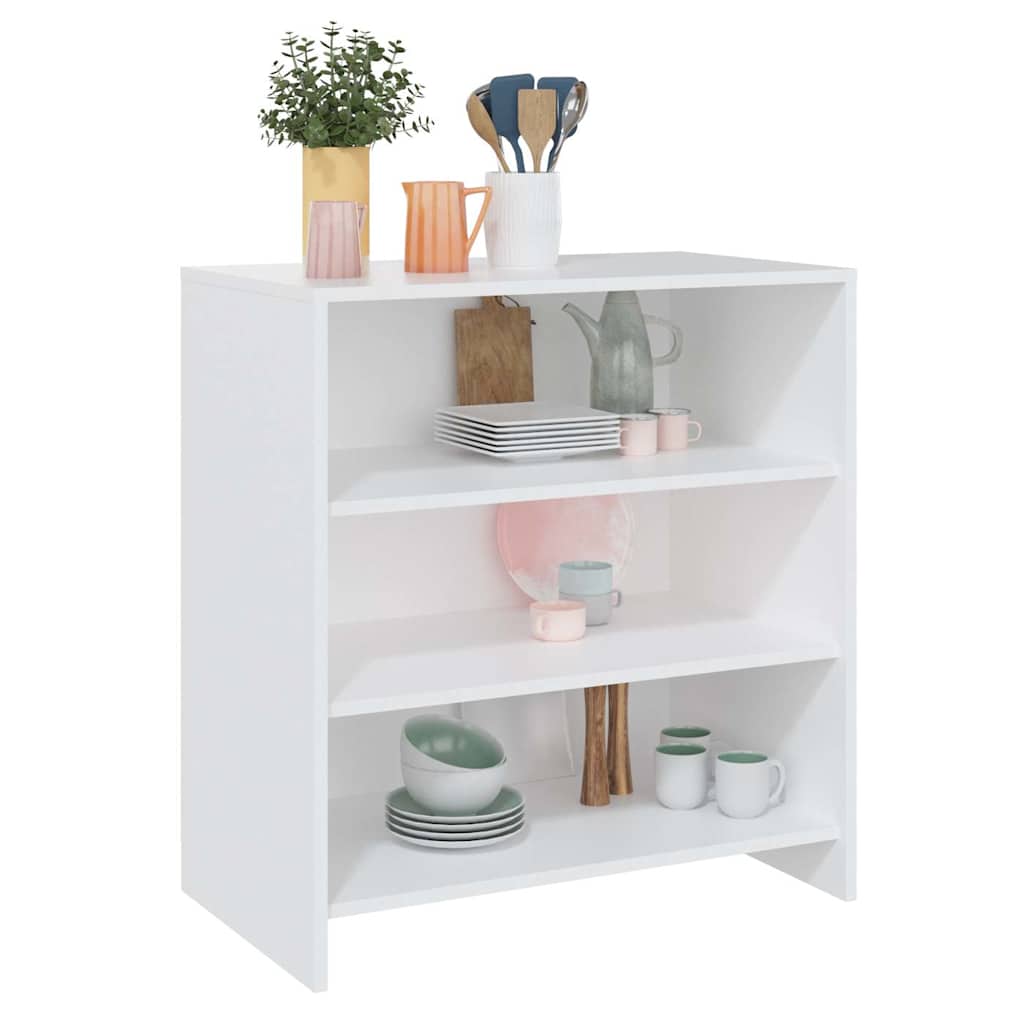 809755 vidaXL Sideboard White 70x40,5x75 cm Engineered Wood
