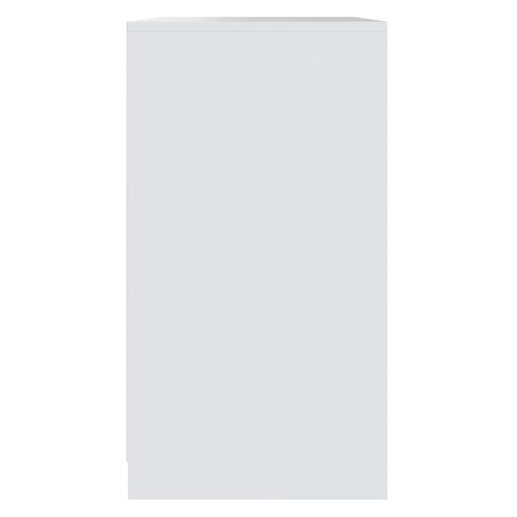 809755 vidaXL Sideboard White 70x40,5x75 cm Engineered Wood