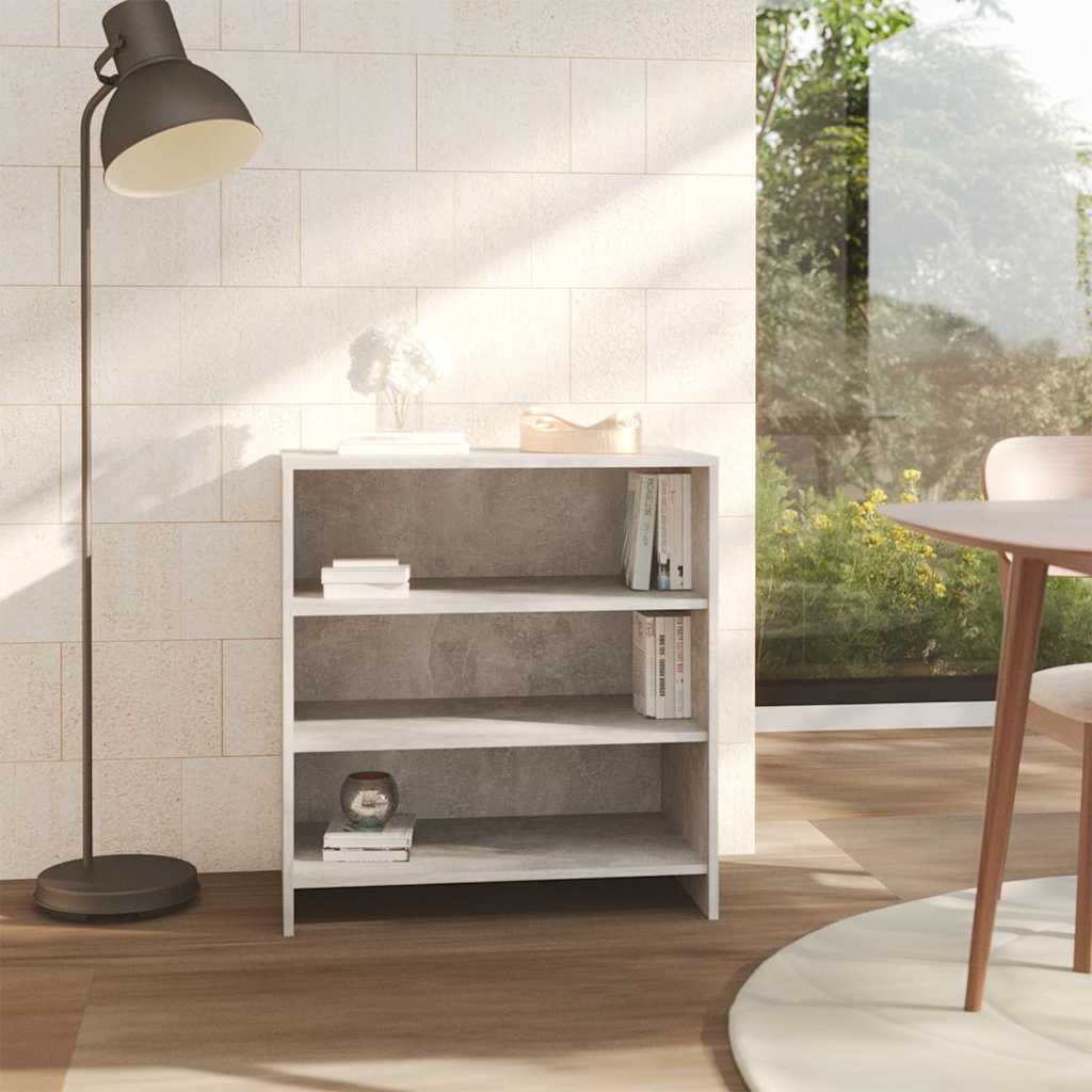 Sideboard Concrete Grey 70x40,5x75 cm Engineered Wood