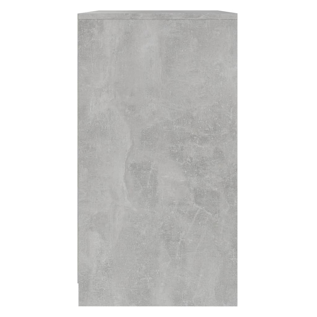 Sideboard Concrete Grey 70x40.5x75 cm Engineered Wood