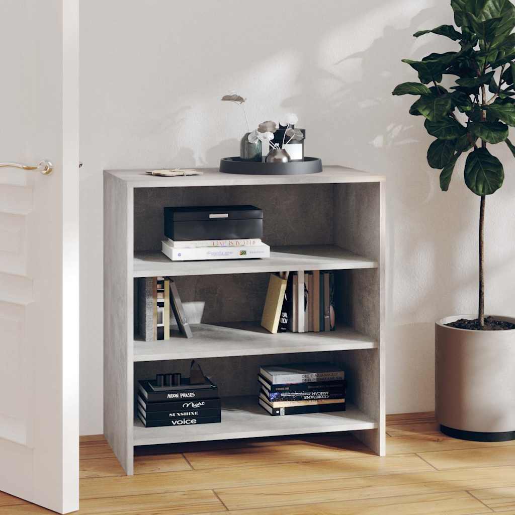 Sideboard Concrete Grey 70x40,5x75 cm Engineered Wood
