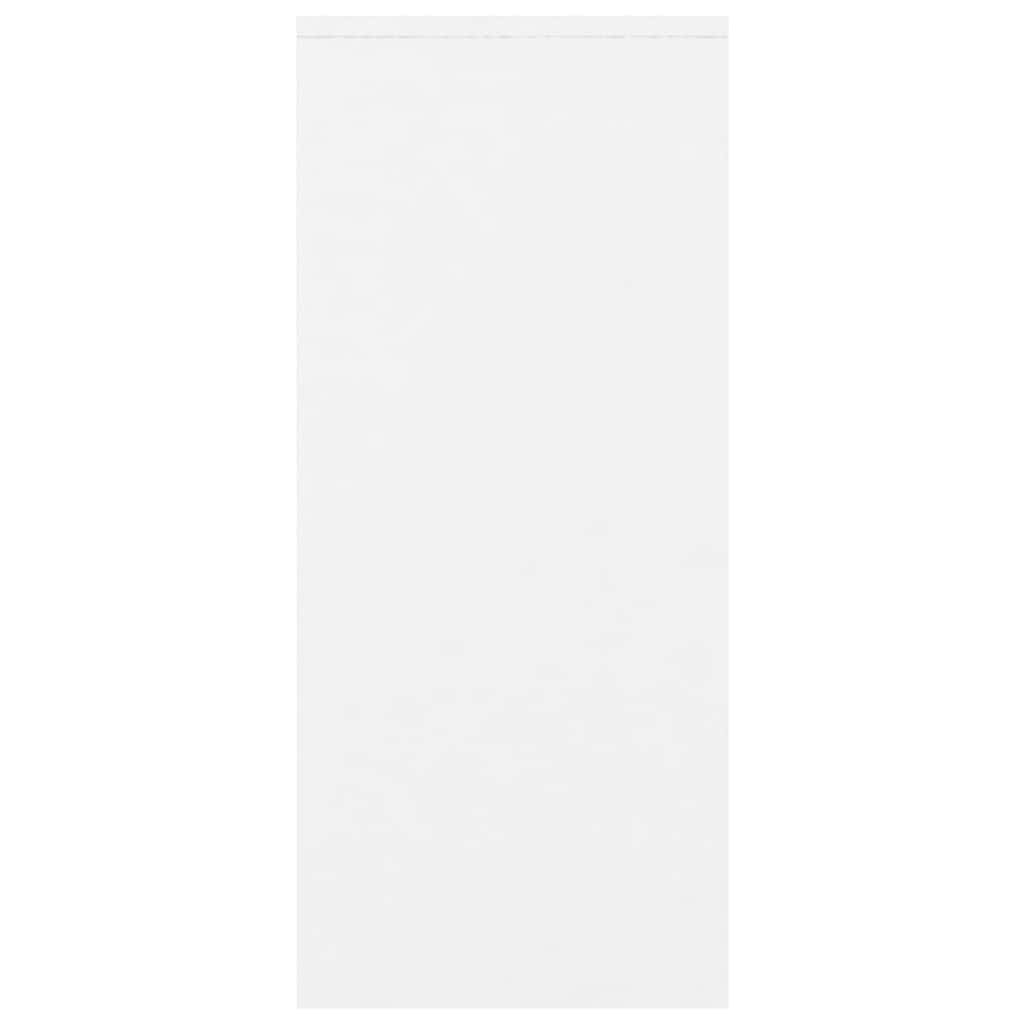 809773 vidaXL Sideboard White 102x33x75 cm Engineered Wood