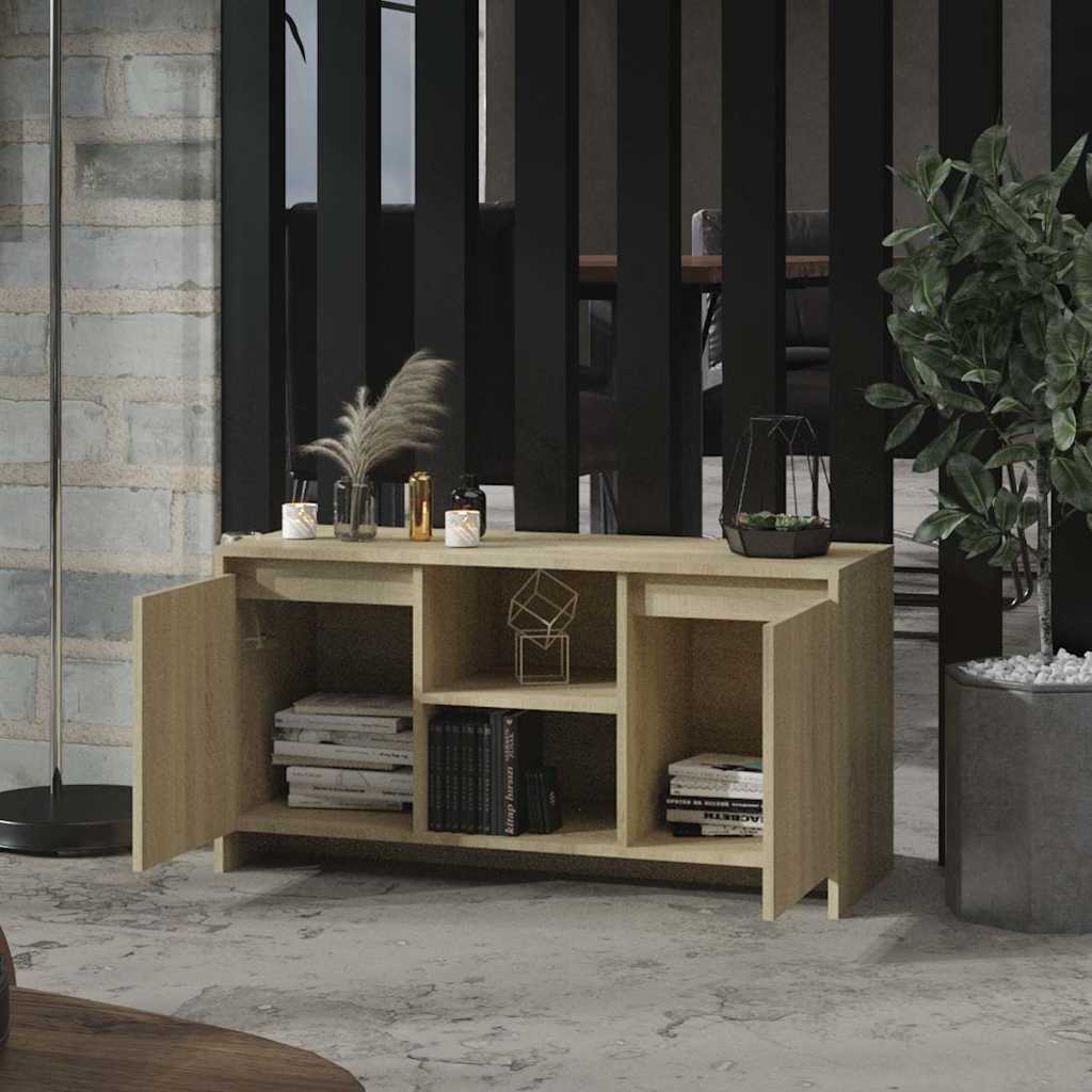 TV Cabinet Sonoma Oak 102x37,5x52,5 cm Engineered Wood