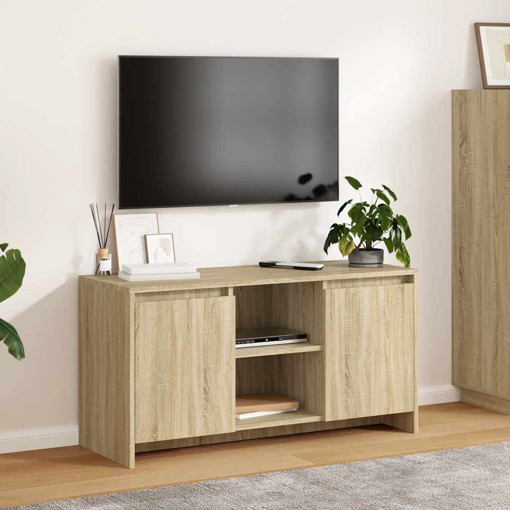 TV Cabinet Sonoma Oak 102x37,5x52,5 cm Engineered Wood