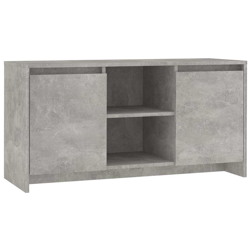 TV Cabinet Concrete Grey 102x37,5x52,5 cm Engineered Wood
