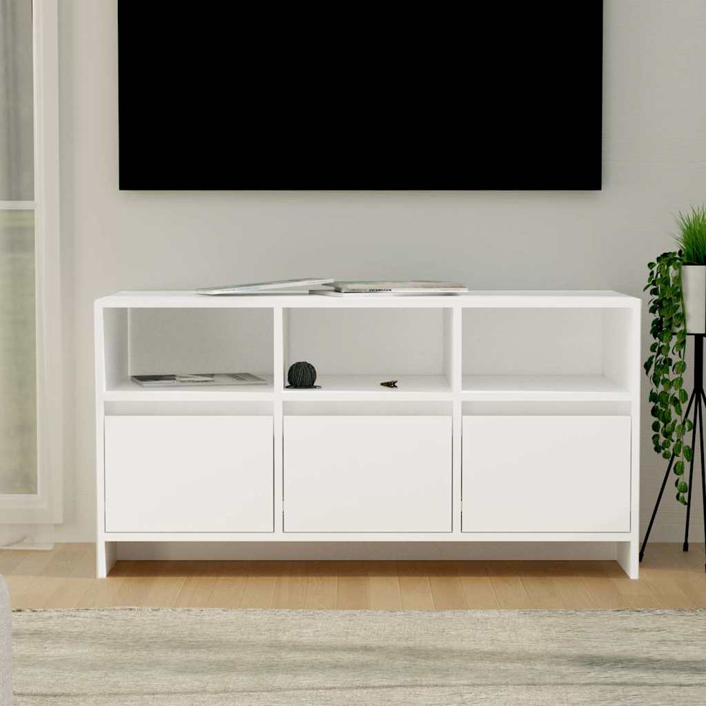 809800 vidaXL TV Cabinet White 102x37,5x52,5 cm Engineered Wood