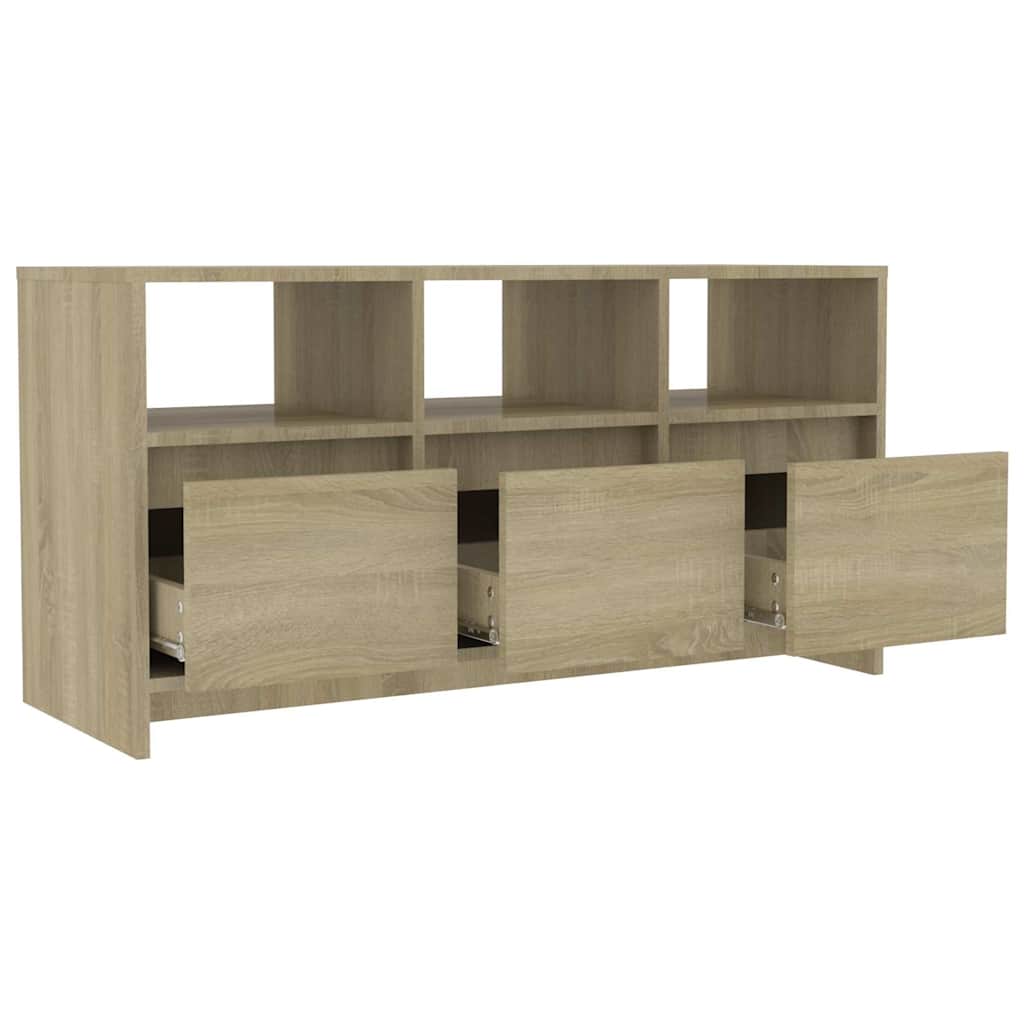 TV Cabinet Sonoma Oak 102x37,5x52,5 cm Engineered Wood