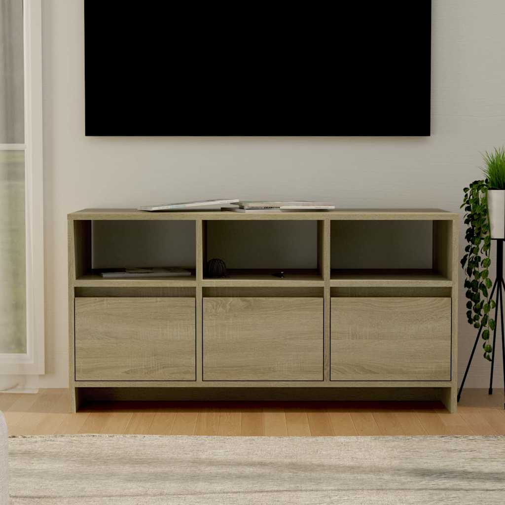 TV Cabinet Sonoma Oak 102x37,5x52,5 cm Engineered Wood